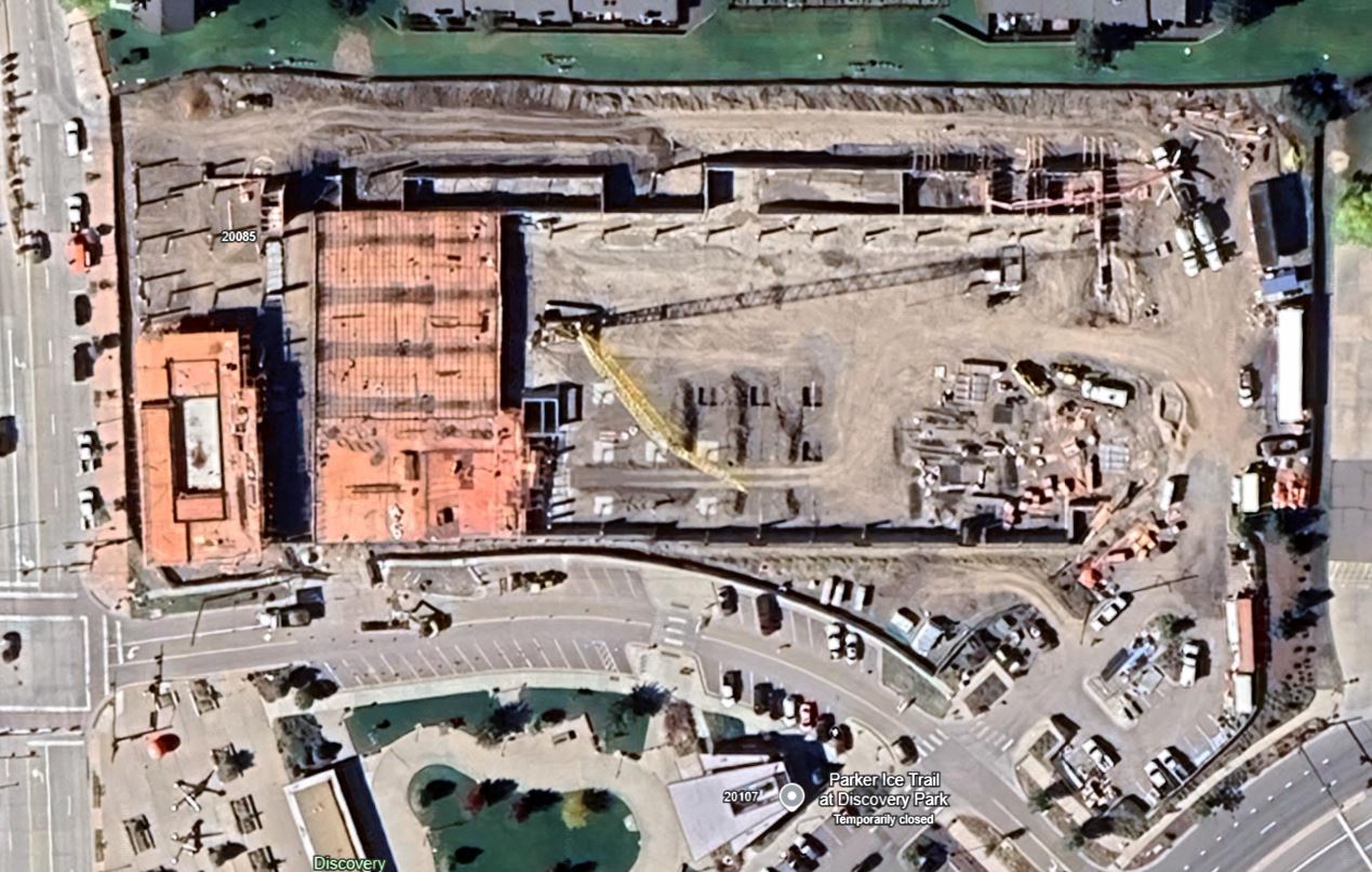 East Main aerial view
